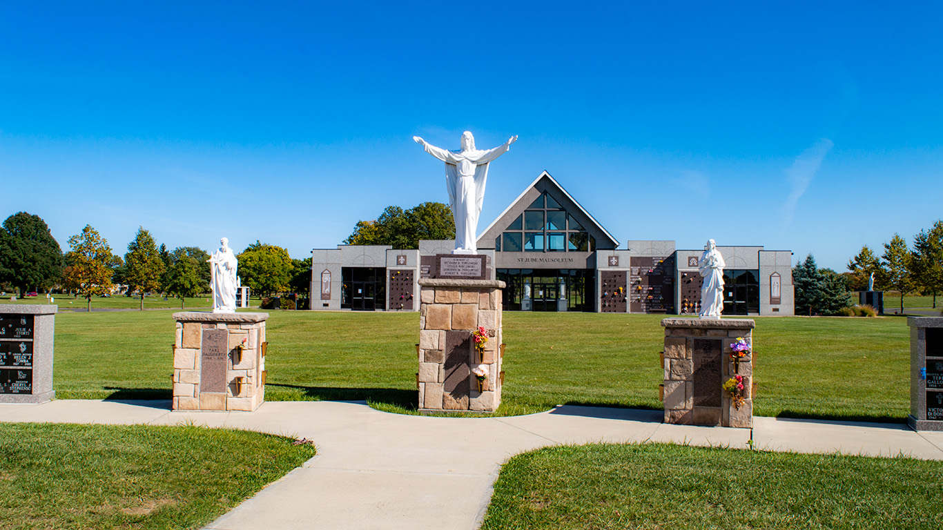 Holy Cross Cemetery St. Jude Mausoleum