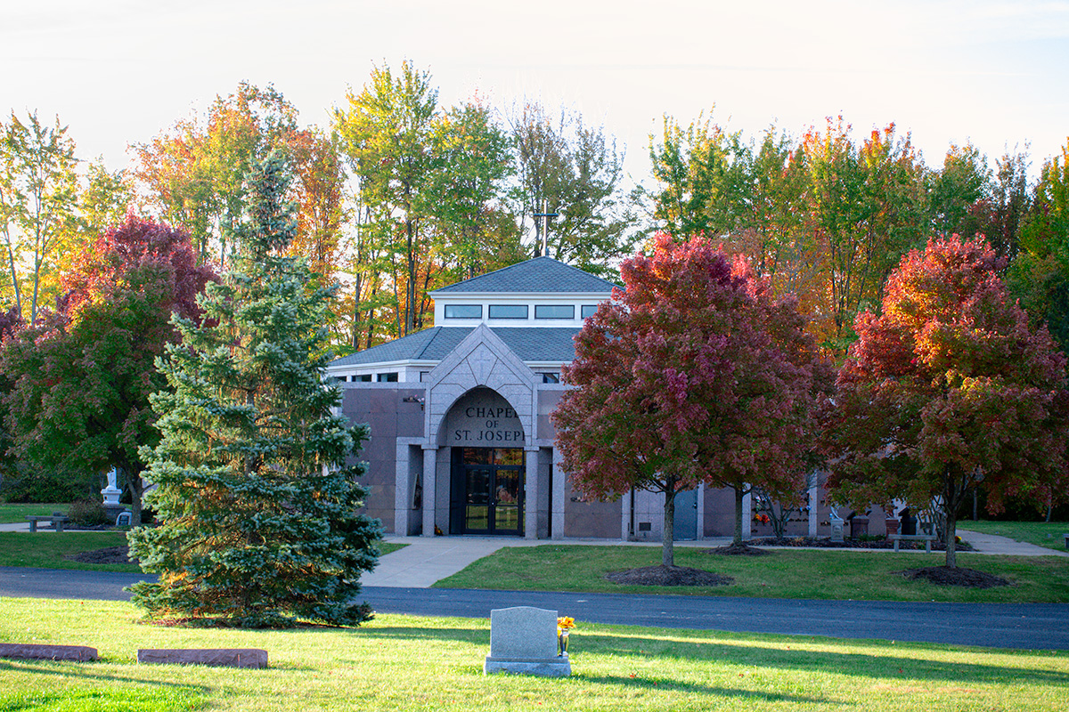 St. Joseph Mausoleum at St. Joseph Cemetery, Avon