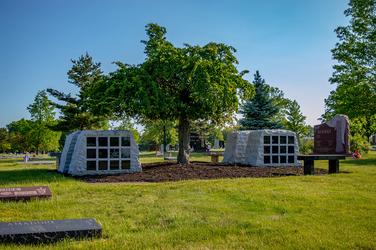 Boulder Columbarium at Holy Cross, Cleveland