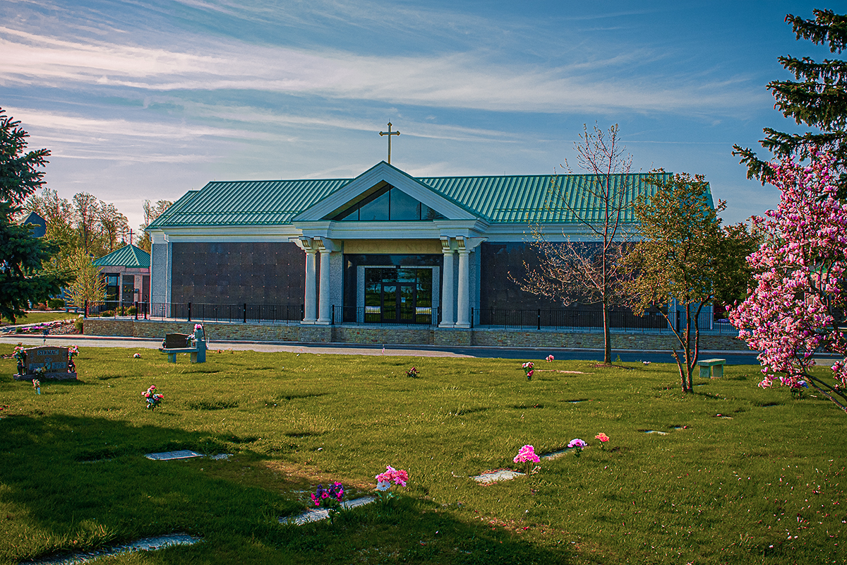 Mausoleum burial option