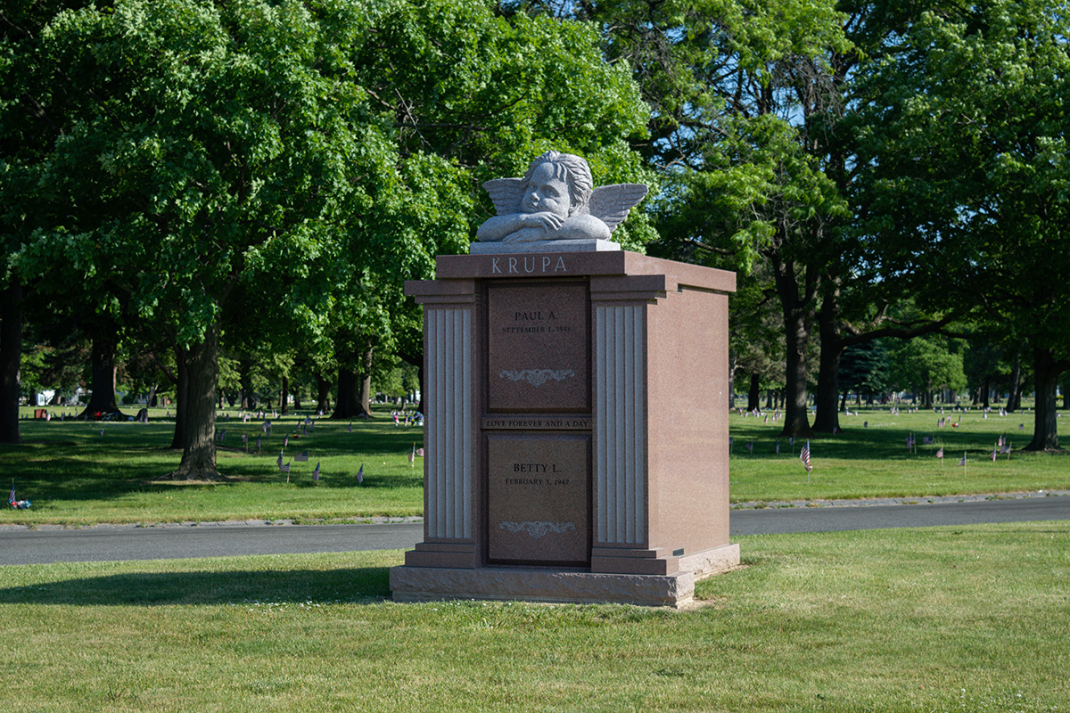 Krupa Family Sarcophagi at All Saints Cemetery